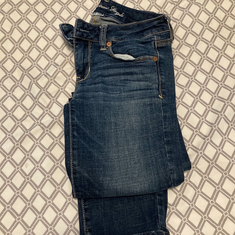American eagle women's skinny jeans size 0